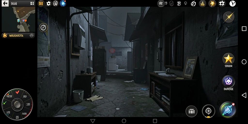 Tampilan menyeramkan dari gameplay BARU01 yang membuat jantung berdebar.