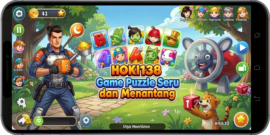 Gameplay HOKI138 yang menarik dengan tantangan puzzle.