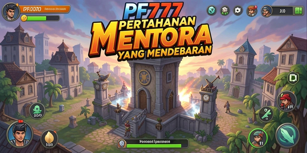 Gameplay seru dari PF777 saat menghadapi gelombang musuh.